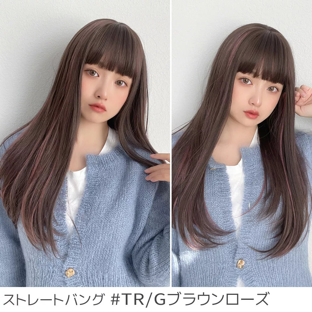 ゆるカーブストレート2typeバング