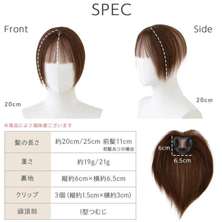 【返品・色交換OK】人毛100% 総手植え ナチュレハートピース 選べる4タイプ