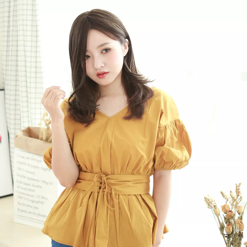 トップヘアピース センターパートカール