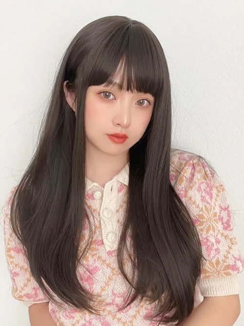 ゆるカーブストレート2typeバング