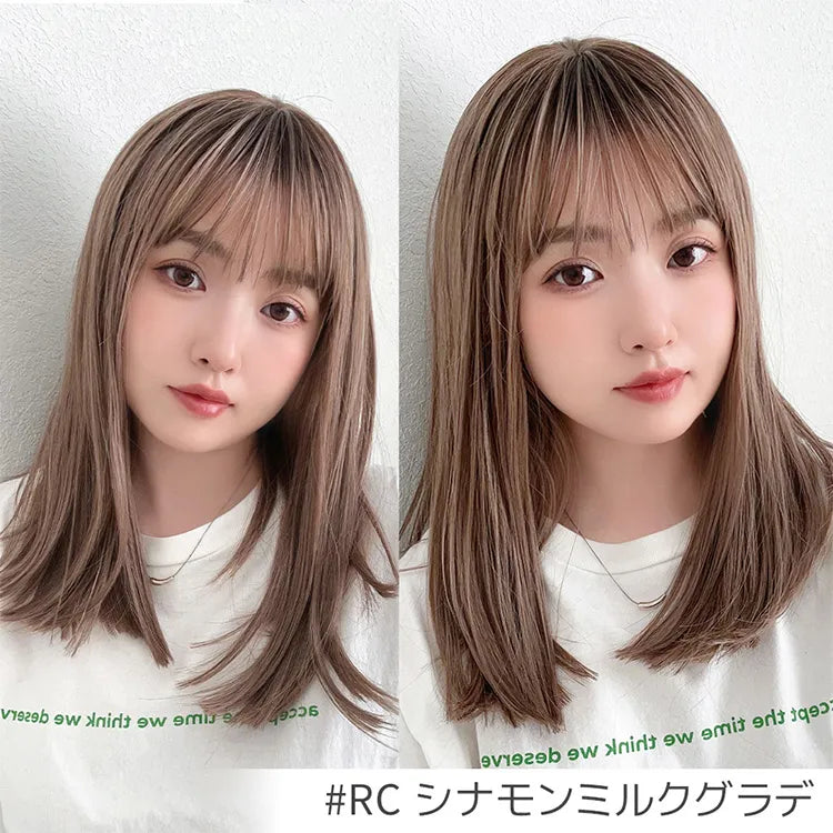 ブラントカットミディ（ミディアムウィッグ）｜ウィッグのことなら