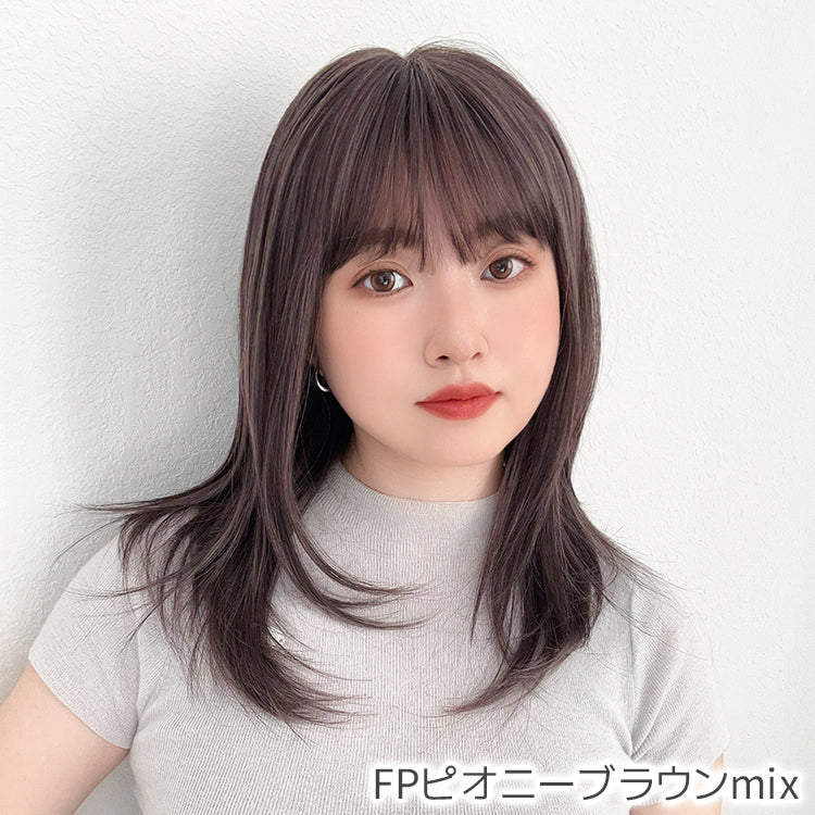 医療用ウィッグ 医療用ウィッグ 素肌ウィッグ 接触冷感 シェリーセミディ｜ウィッグの