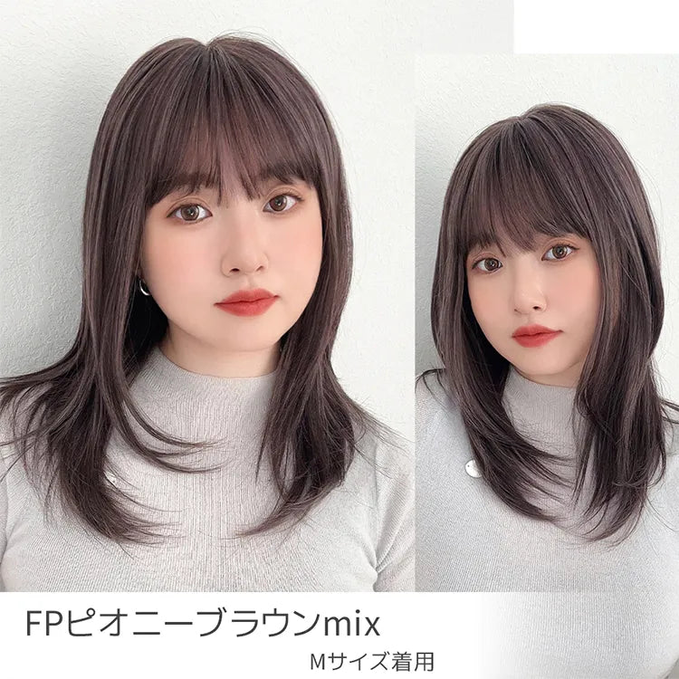 医療用ウィッグ 素肌ウィッグ 接触冷感 シェリーセミディ｜ウィッグの