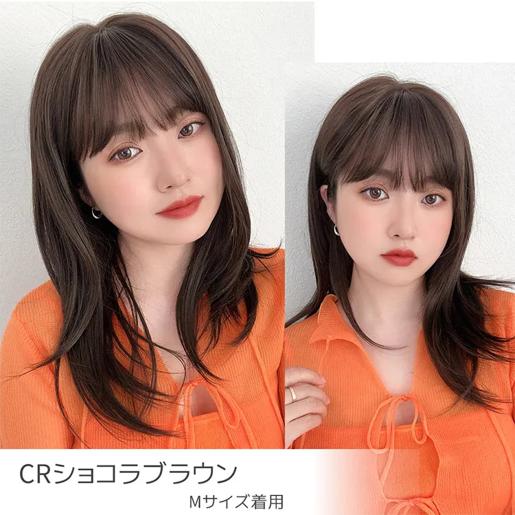 医療用ウィッグ 素肌ウィッグ 接触冷感 シェリーセミディ｜ウィッグの