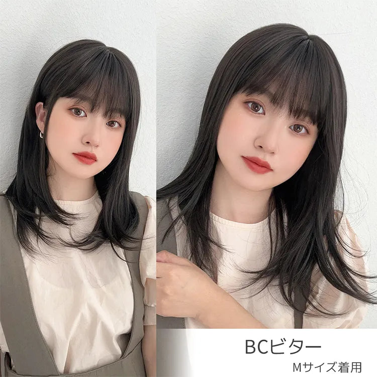 医療用ウィッグ 素肌ウィッグ 接触冷感 シェリーセミディ｜ウィッグの