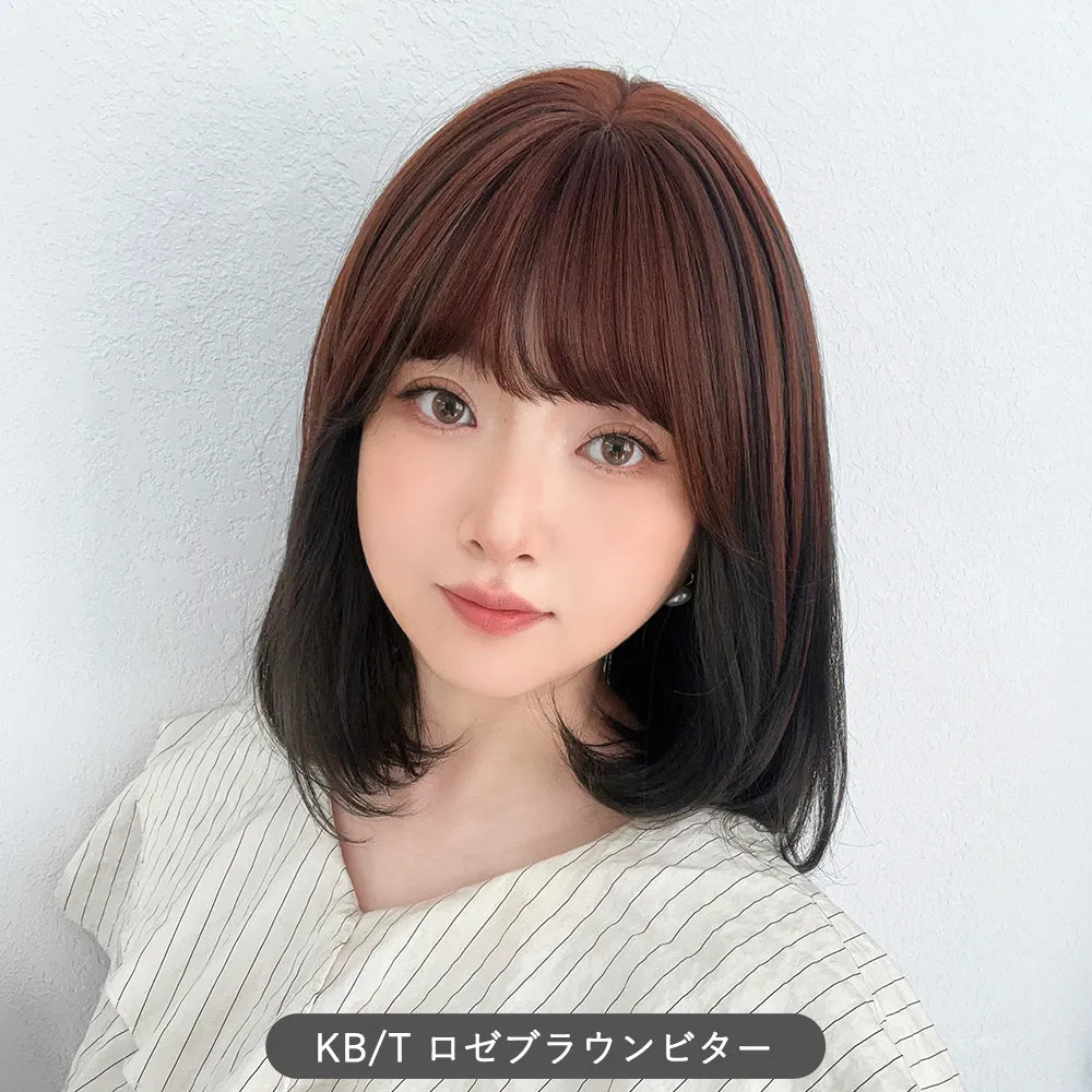 【返品・色交換OK】 素肌ウィッグ 接触冷感 フロートカール