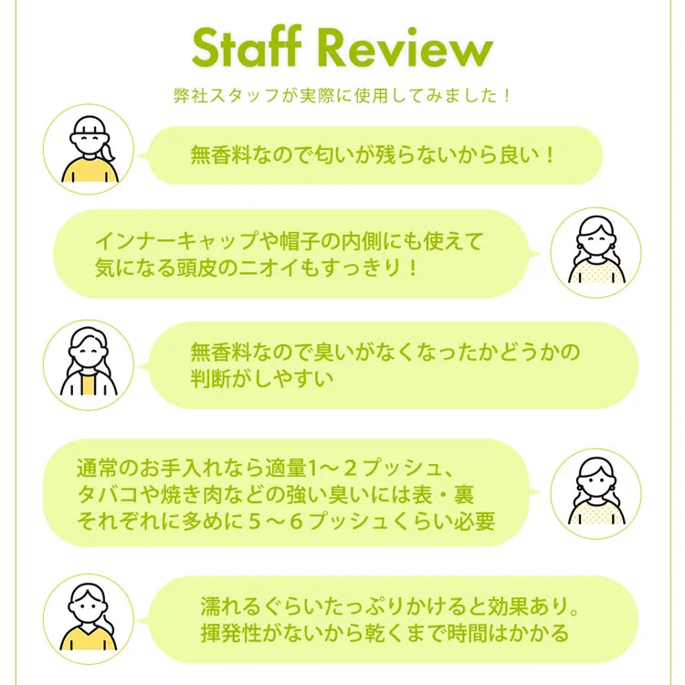 ウィッグ用 消臭・除菌スプレー LELE Clear ララクリア