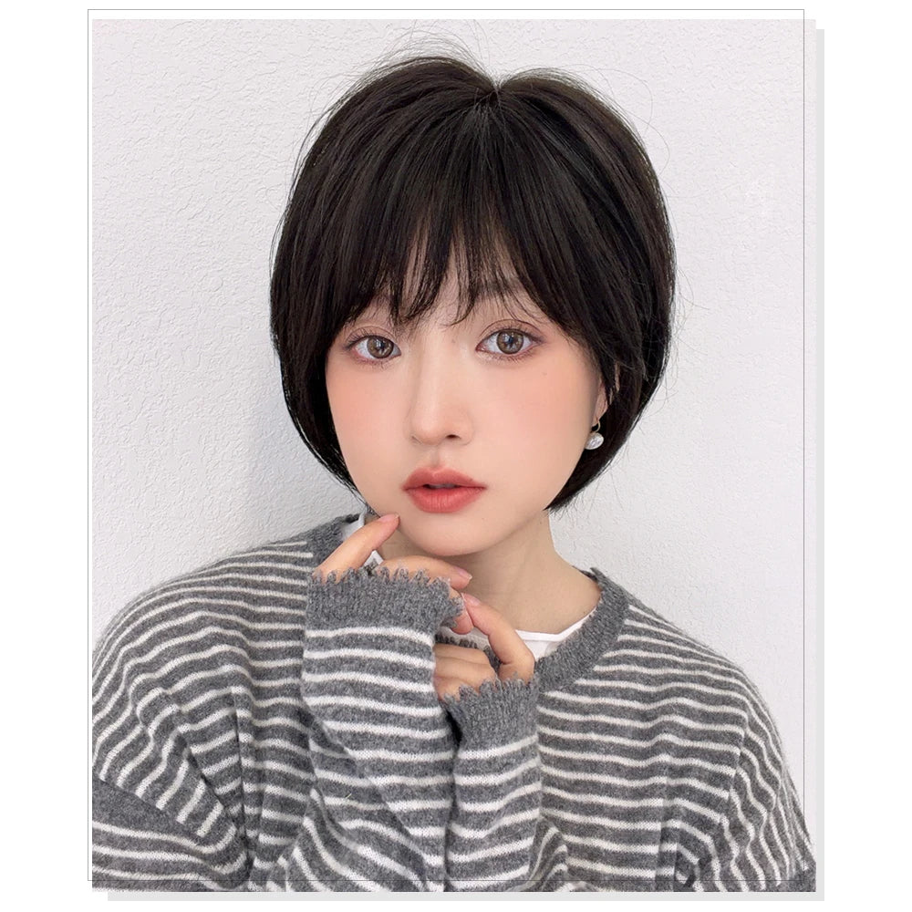 【 返品・色交換OK 】 医療用ウィッグ 手植え 最高級レミー人毛100% カトレアショート