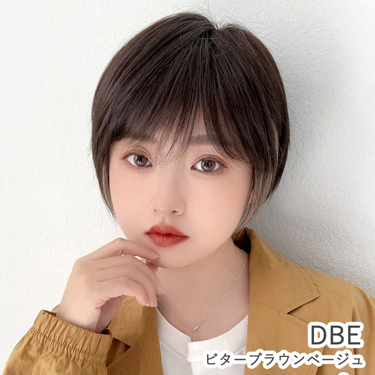 医療用ウィッグ 人毛MIX シャルムショート｜ウィッグのことなら