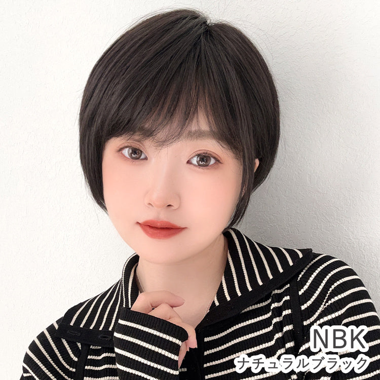 医療用ウィッグ 人毛MIX シャルムショート｜ウィッグのことなら