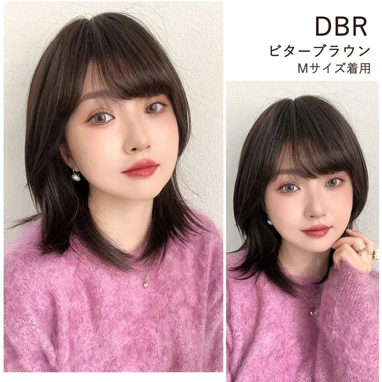 医療用ウィッグ 人毛MIX 人毛50% ルナレイヤー｜ウィッグのことなら