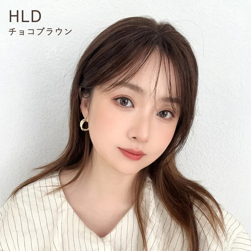 【返品・色交換OK】呼吸ピース フェザーバング （総手植え 人毛100% 前髪ウィッグ）