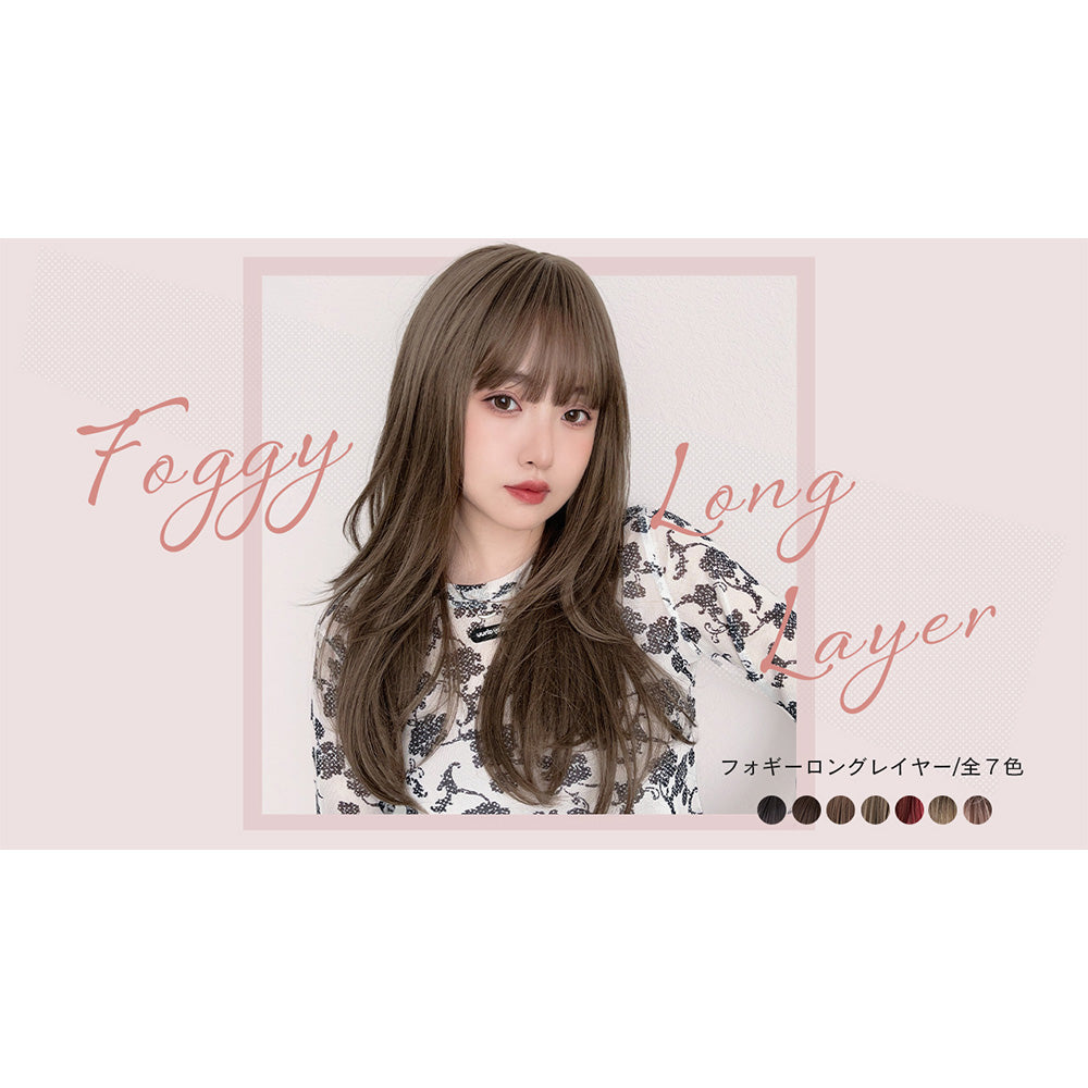 ロングレイヤーウィッグ フォギーロングレイヤー｜ウィッグのことならブライトララ