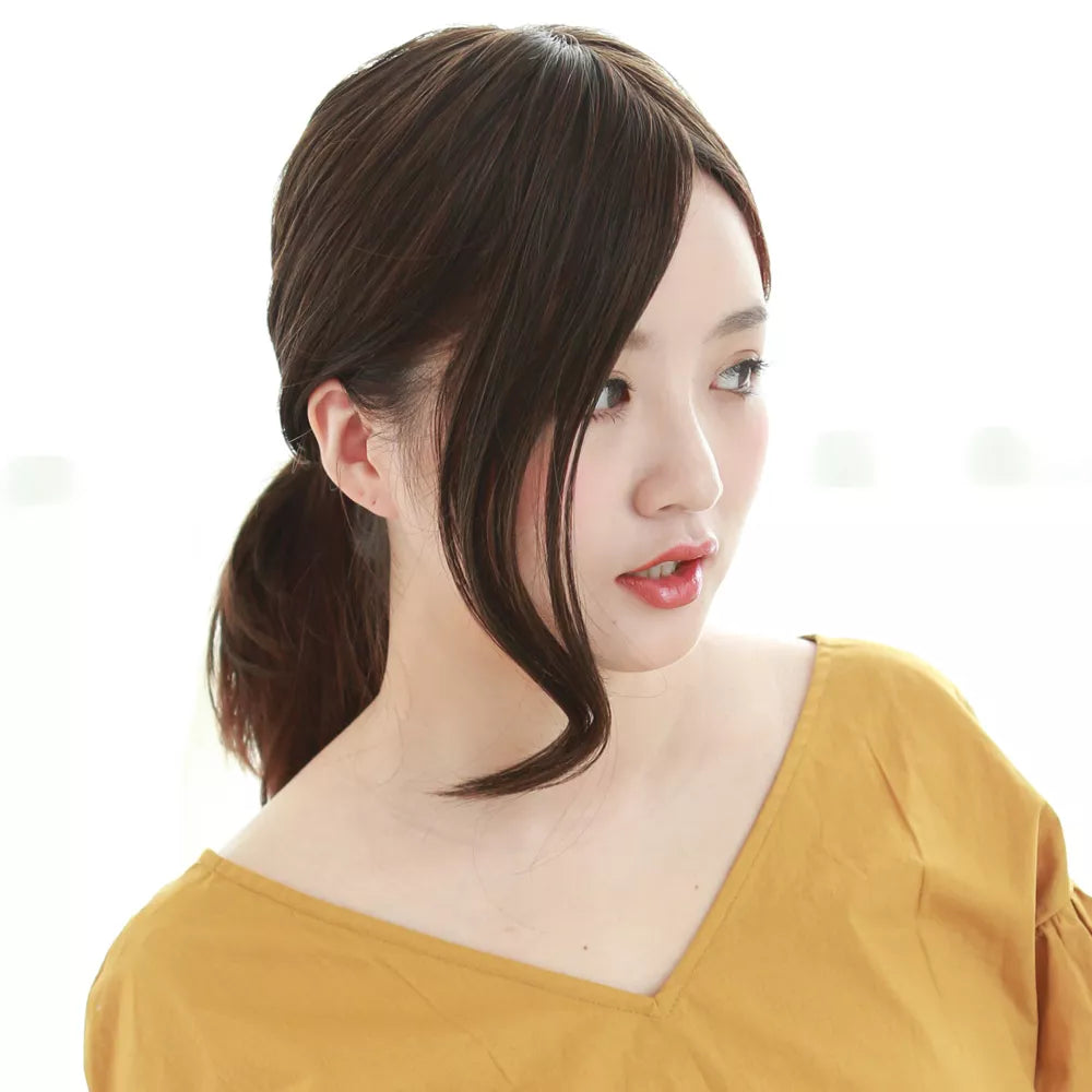 トップヘアピース センターパートカール｜ウィッグのことならブライトララ