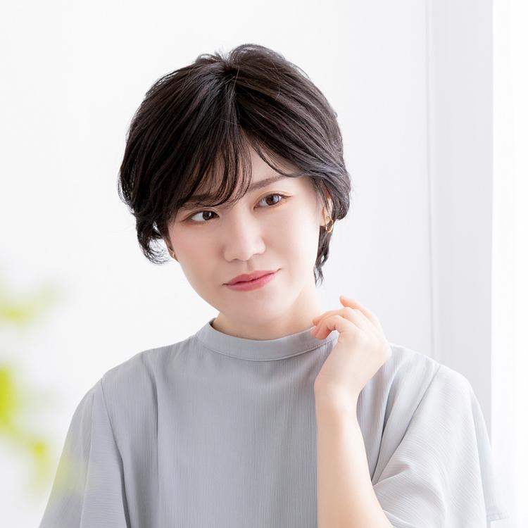 医療用ウィッグ 人毛MIX総手植え大人カールショート｜ウィッグのこと