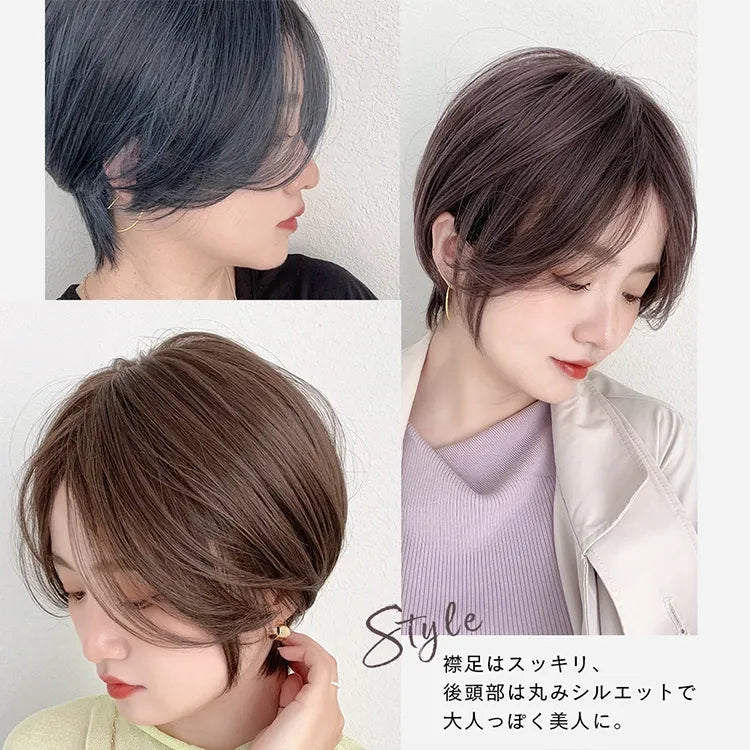 マッシュハンサムショート