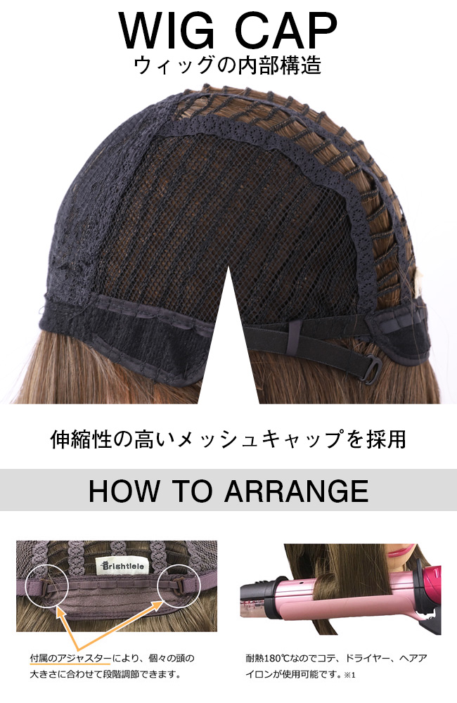 WIG CAP HOW TO ARRANGE