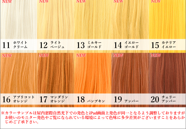 カラーインフォメーションB11~20