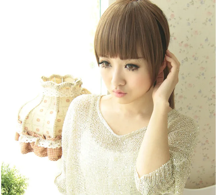 長めサイド付きぱっつん前髪 aq74 商品詳細2