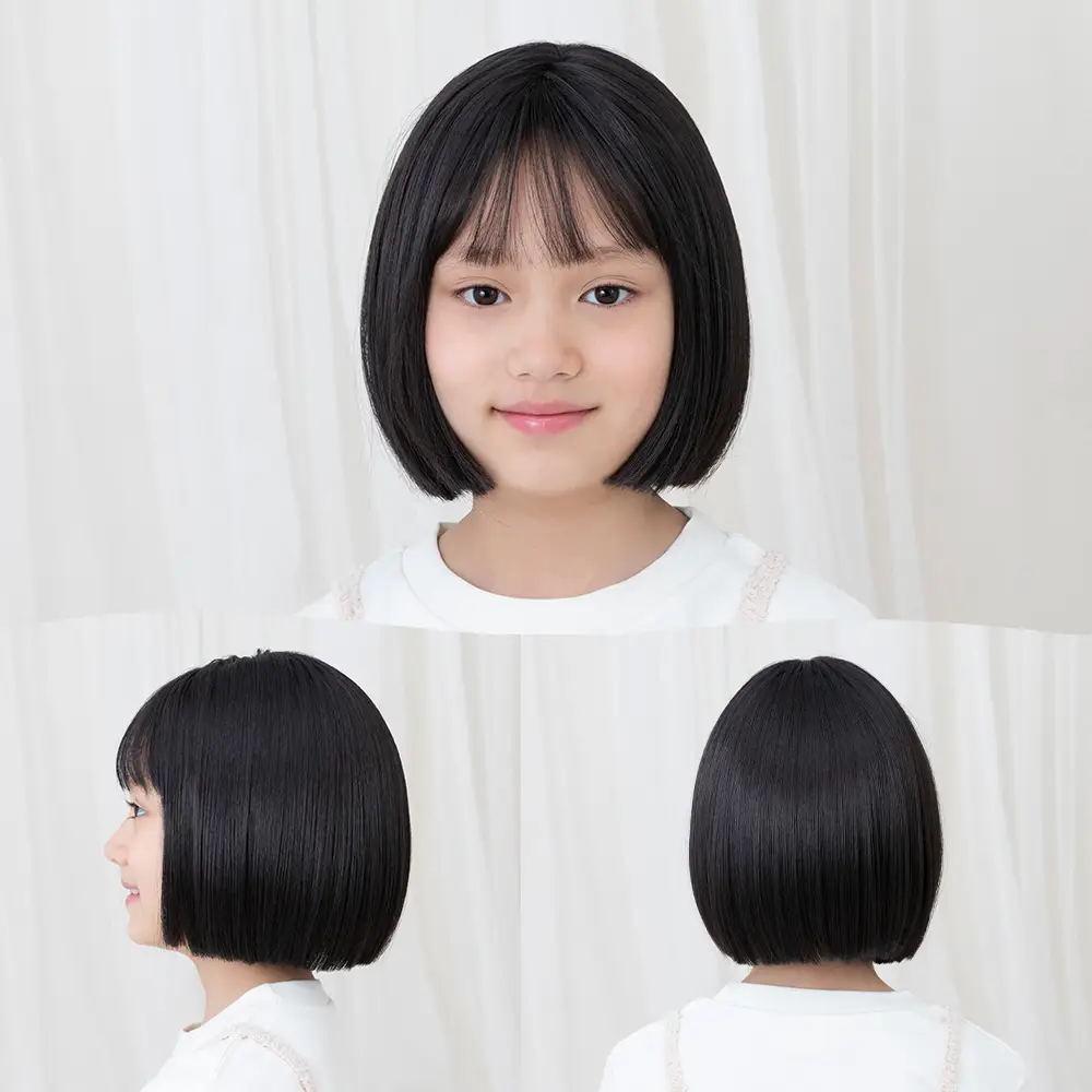 子供用 素肌ウィッグ ピュアボブ2