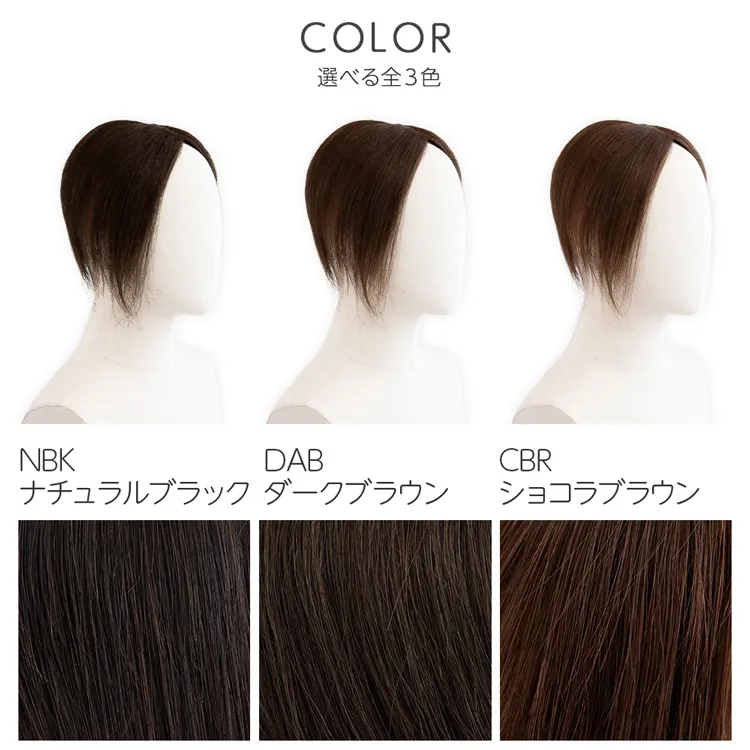 総手植え 最高級人毛(レミー) 100% トップヘアピース4