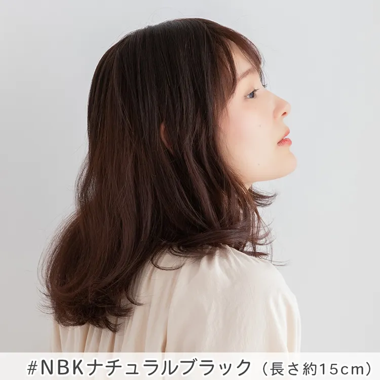 最高級人毛(レミー)100%トップヘアピース（ポイント/医療用ウィッグ