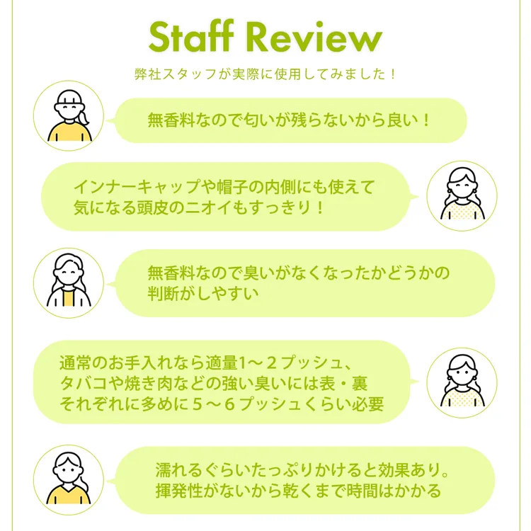 ウィッグ用 消臭・除菌スプレー LELE Clear ララクリア メイン14