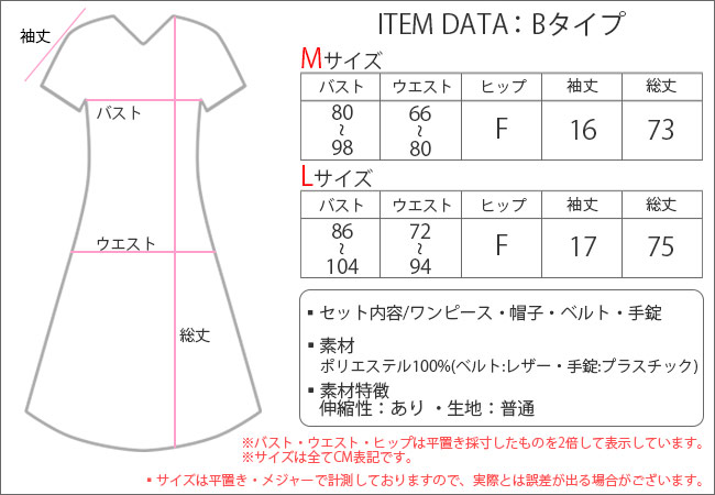 ブラックポリス(コスチューム) kp0010bk ITEM DATA Bタイプ