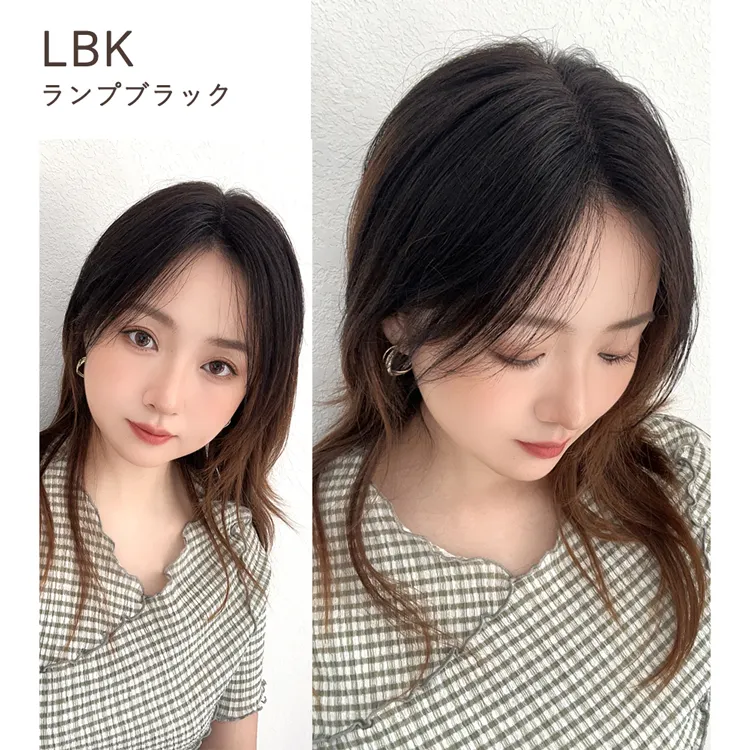 総手植え 人毛100% トップヘアピース スムースセンターフロウ